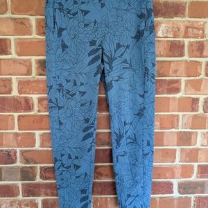 Royal Robbins Blue Floral Track Pants